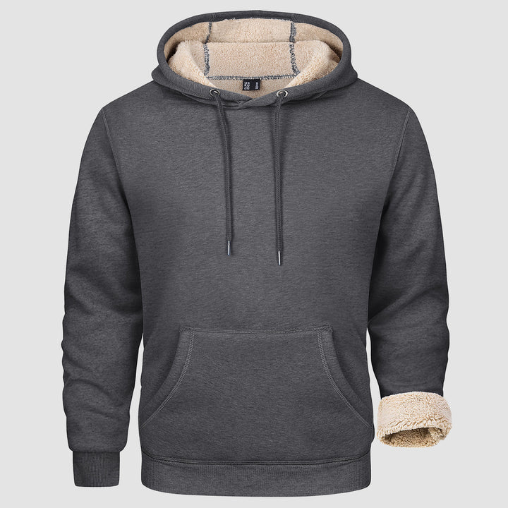 Sweat À Capuche Avec Doublure Intérieure Et Capuche Intégrée Pour Homme | Idéal Pour La Saison Hivernale
