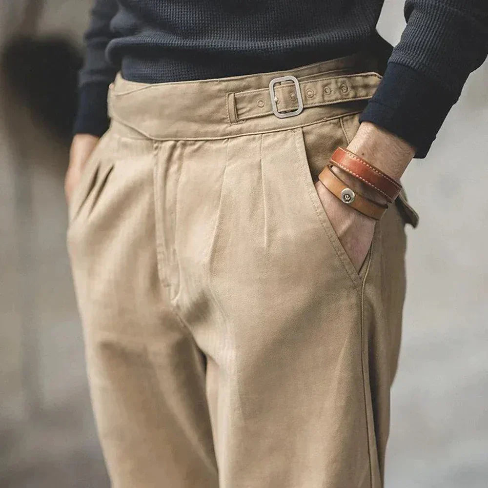 Pantalon À Pli Avant Avec Coupe Droite Pour Homme | Idéal Pour Le Quotidien