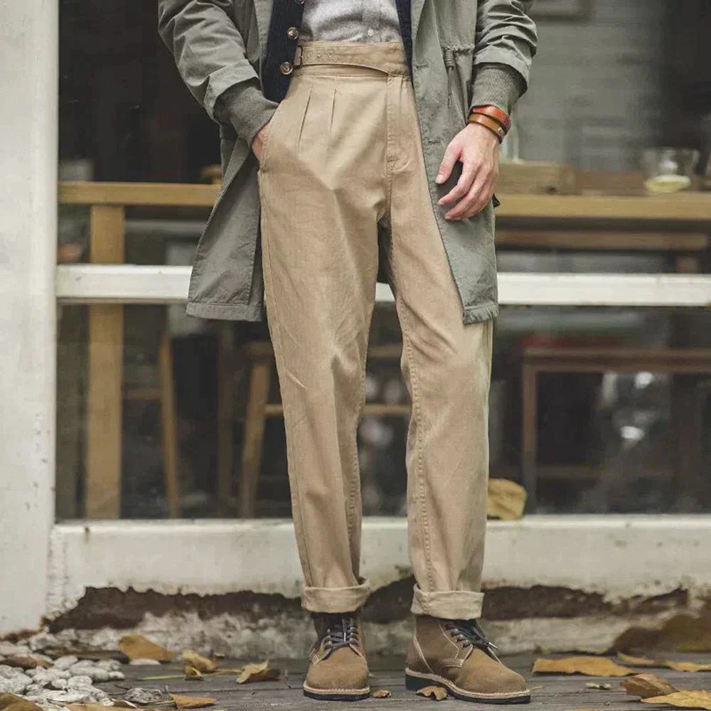 Pantalon À Pli Avant Avec Coupe Droite Pour Homme | Idéal Pour Le Quotidien