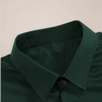 Chemise Slim Fit Avec Col Classique Et Fermeture À Boutons Pour Homme | Idéale Pour Travail Et Usage Quotidien