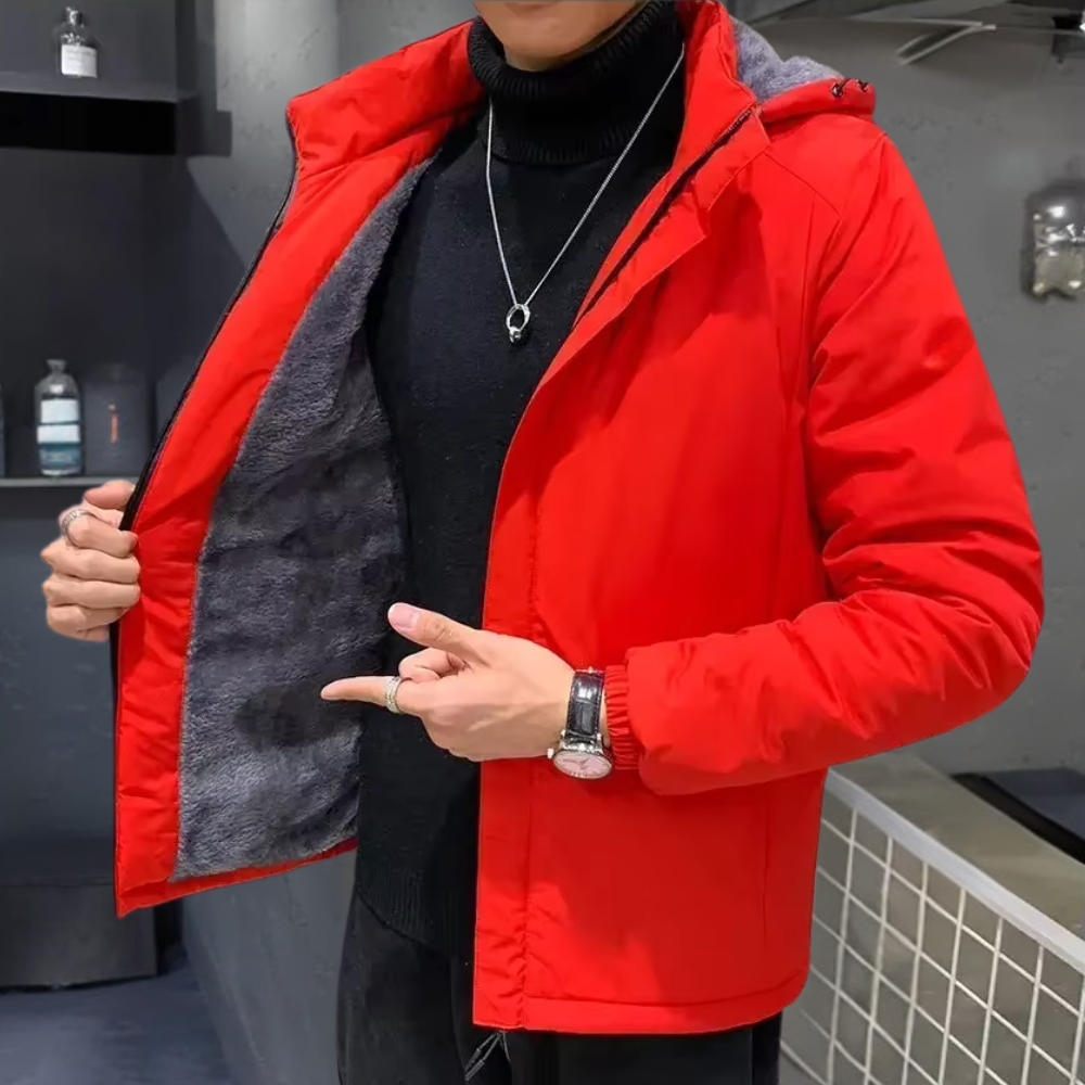 Veste d’Hiver avec Coupe Structurée pour Homme | Idéal pour la Saison Froide