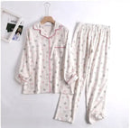 Ensemble De Pyjama À Motifs Colorés pour Femmes | Idéal pour Le Sommeil Et La Détente