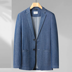 Blazer Pour Homme Avec Aspect Jean | Idéal Pour Usage Quotidien Et Tenue Décontractée