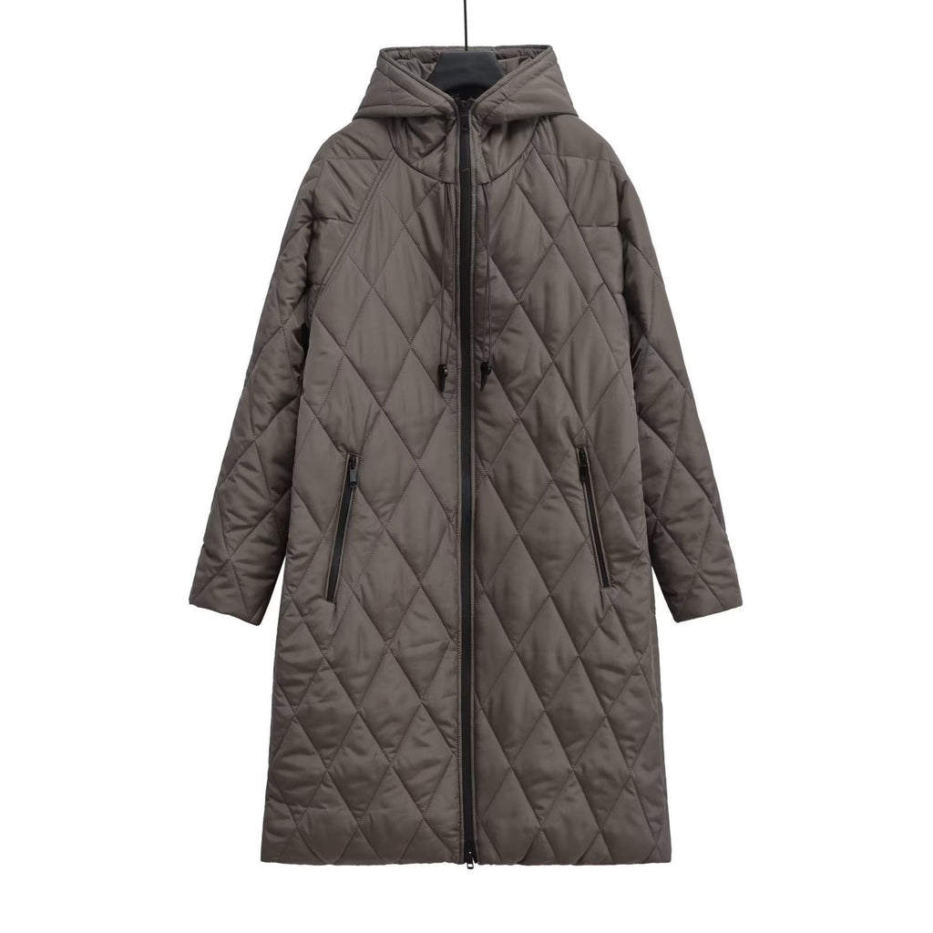 Parka Longue avec Capuche et Doublure Intégrée pour Femme | Idéal pour l’Hiver