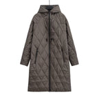 Parka Longue avec Capuche et Doublure Intégrée pour Femme | Idéal pour l’Hiver