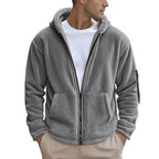 Sweat à Capuche Zippé pour Hommes avec Fermeture Pratique | Idéal pour les Tenues Quotidiennes