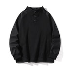 Pull avec Col Montant Boutonné pour Adulte | Idéal pour un Usage Quotidien