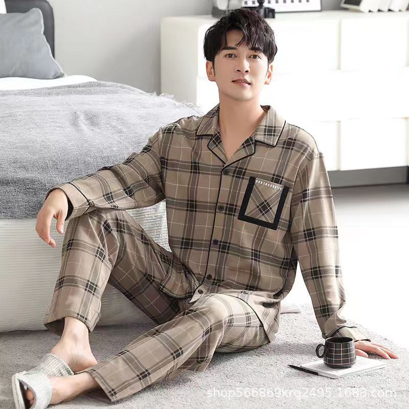 Pyjama Deux Pièces pour Garçon avec Haut à Manches Longues et Pantalon | Idéal pour le Printemps et l’Automne