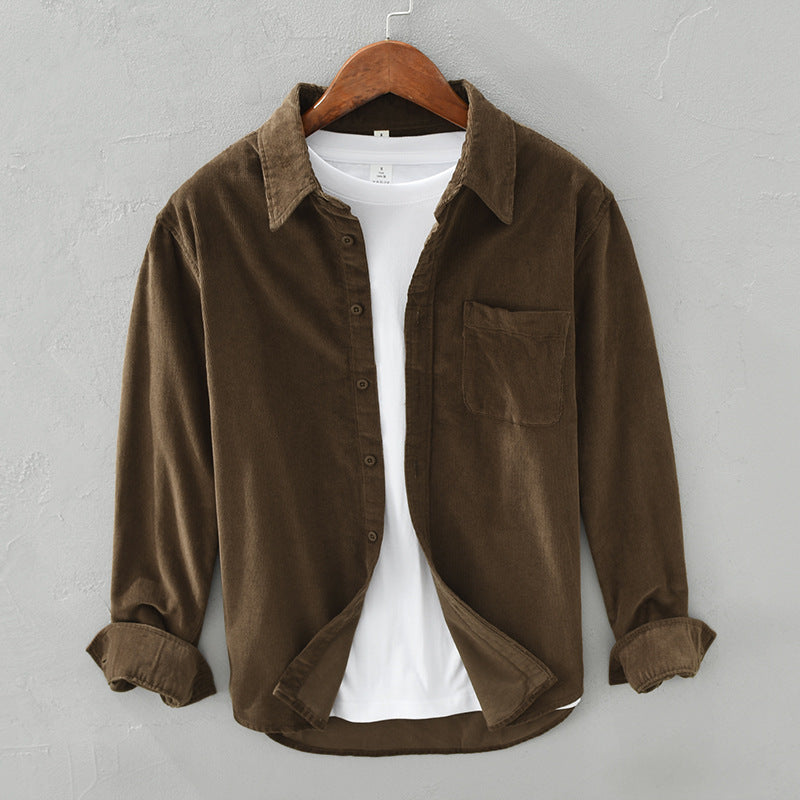 Chemise À Manches Longues Avec Fermeture Boutonnée Pour Homme | Idéal Pour Usage Quotidien