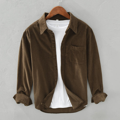 Chemise À Manches Longues Avec Fermeture Boutonnée Pour Homme | Idéal Pour Usage Quotidien