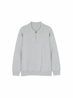 Pull avec Col Polo et Demi-Zip pour Homme | Idéal pour Automne et Hiver