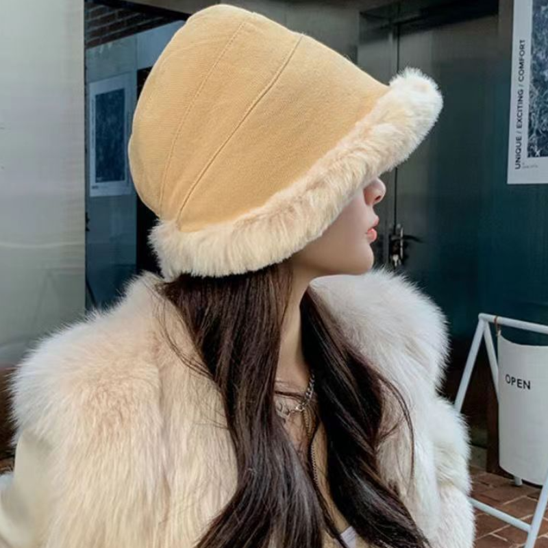 Chapeau Seau avec Bord Souple pour Femme | Idéal pour l’Hiver