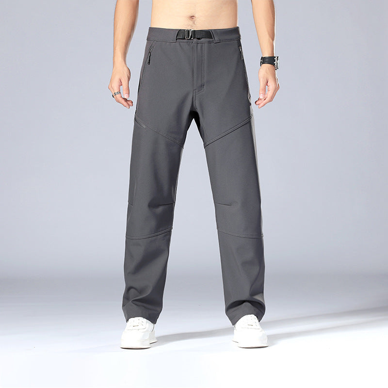 Pantalon De Plein Air avec Taille Réglable Et Poches Zippées pour Homme | Idéal pour Les Activités Extérieures