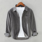 Chemise À Manches Longues Avec Fermeture Boutonnée Pour Homme | Idéal Pour Usage Quotidien