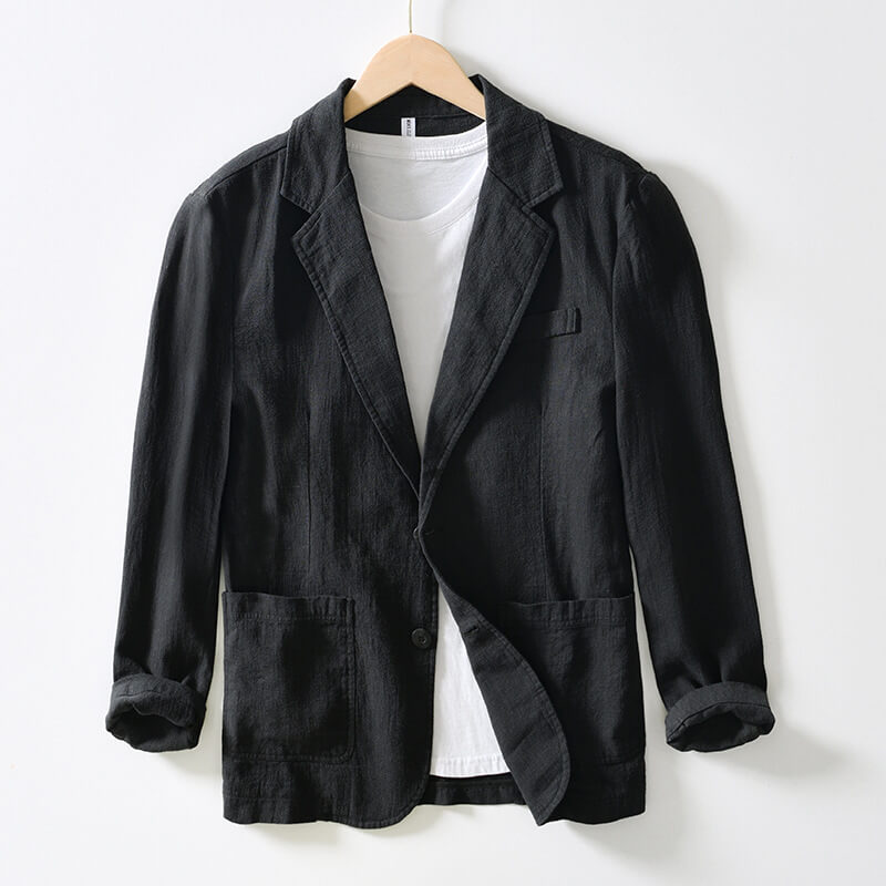 Veste à Coupe Droite Pour Homme | Idéale Pour La Mi-Saison Et Les Occasions Semi-Formelles