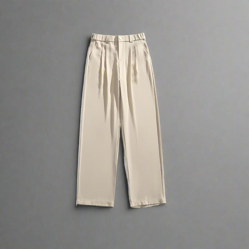 Pantalon Droit Décontracté Avec Coupe Standard Pour Homme | Idéal Pour Un Usage Quotidien