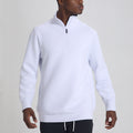 Sweatshirt avec Col Montant et Demi-Zip pour Homme | Idéal pour Hiver