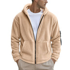 Sweat à Capuche Zippé pour Hommes avec Fermeture Pratique | Idéal pour les Tenues Quotidiennes