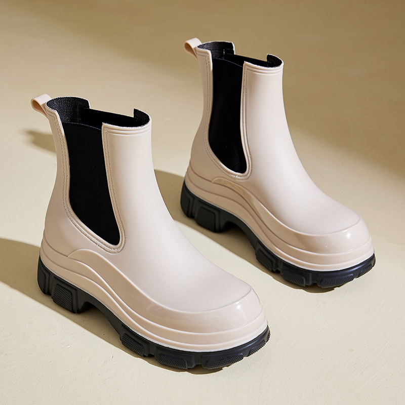 Bottines Courtes Avec Empiècements Élastiques Pour Femmes | Pour Un Usage Extérieur