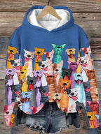 Sweatshirt À Imprimé Animal pour Femme | Idéal pour Les Activités Quotidiennes