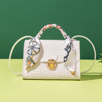 Sac Crossbody Carré avec Motif Floral pour Femme | Idéal pour Usage Quotidien