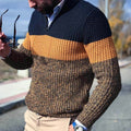Pull Tricoté Uni pour Hommes avec Coupe Décontractée | Idéal pour l’Automne et l’Hiver