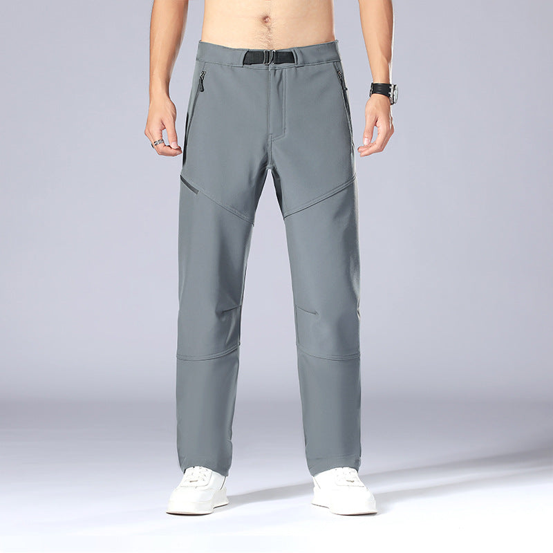 Pantalon De Plein Air avec Taille Réglable Et Poches Zippées pour Homme | Idéal pour Les Activités Extérieures