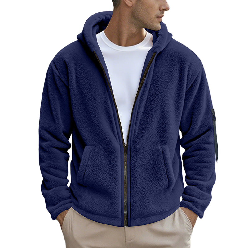 Sweat à Capuche Zippé pour Hommes avec Fermeture Pratique | Idéal pour les Tenues Quotidiennes