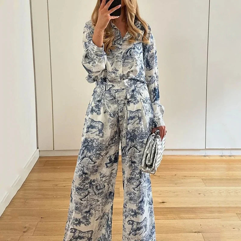 Combinaison À Motif Floral Avec Taille Élastiquée Pour Femme | Idéale Pour Usage Quotidien Et Événements