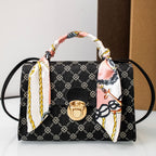 Sac Crossbody Carré avec Motif Floral pour Femme | Idéal pour Usage Quotidien