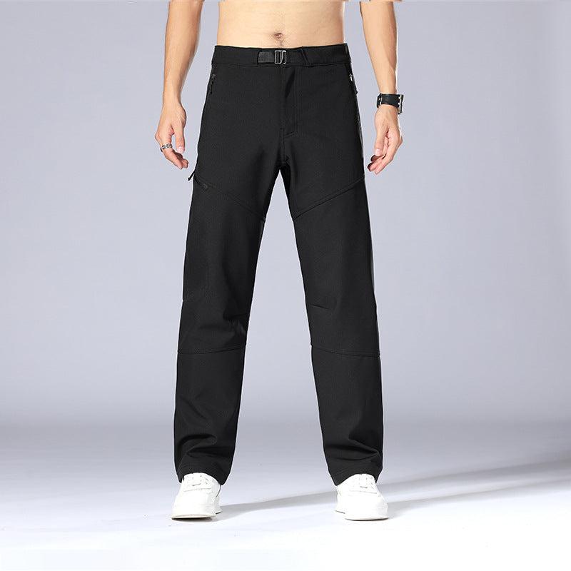 Pantalon De Plein Air avec Taille Réglable Et Poches Zippées pour Homme | Idéal pour Les Activités Extérieures