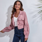 Veste Courte À Coupe Moderne pour Femme | Idéale pour Les Journées De Mi-Saison
