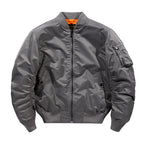 Blouson aviateur avec finitions côtelées pour adultes | Idéal pour la mi-saison