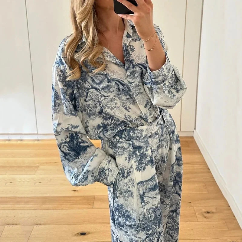 Combinaison À Motif Floral Avec Taille Élastiquée Pour Femme | Idéale Pour Usage Quotidien Et Événements