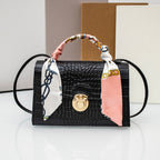 Sac Crossbody Carré avec Motif Floral pour Femme | Idéal pour Usage Quotidien