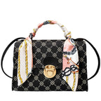 Sac Crossbody Carré avec Motif Floral pour Femme | Idéal pour Usage Quotidien