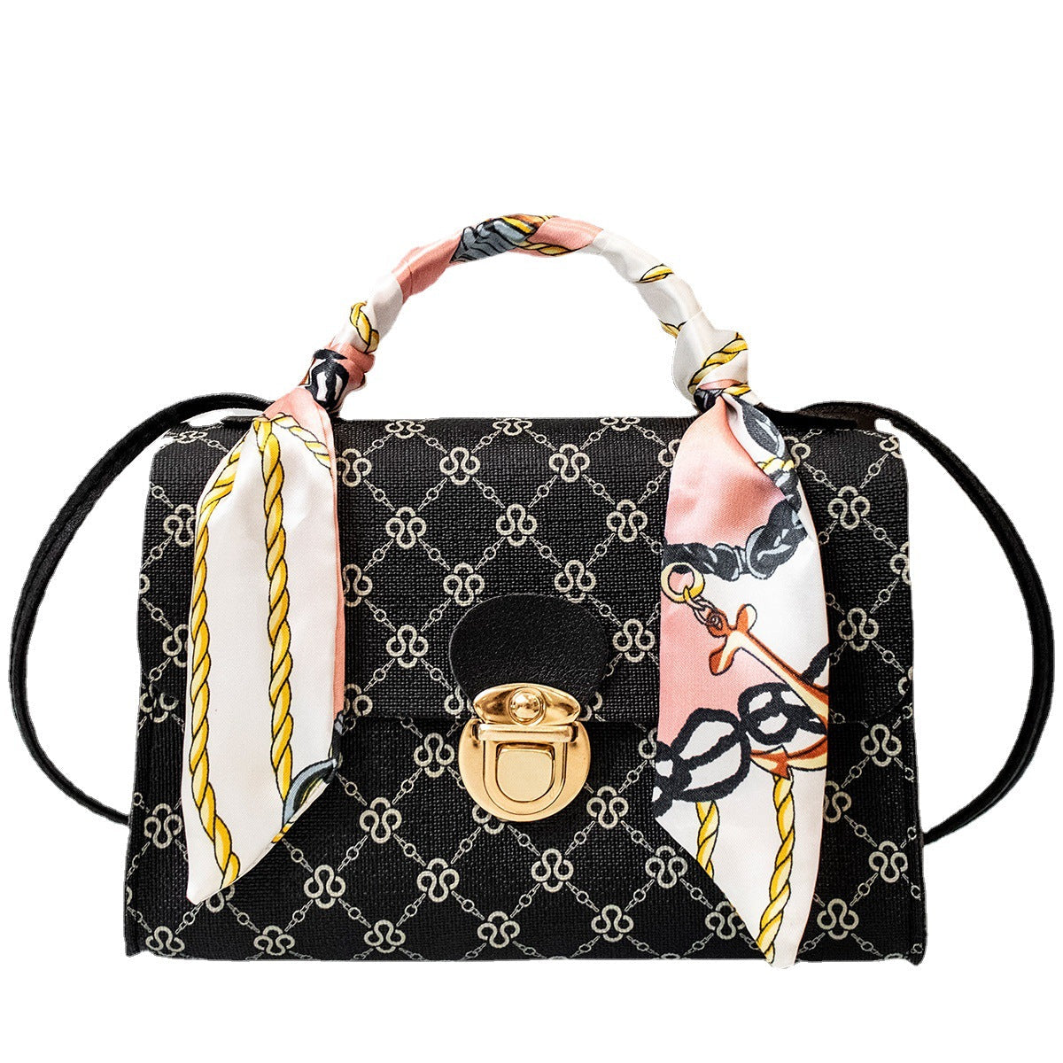 Sac Crossbody Carré avec Motif Floral pour Femme | Idéal pour Usage Quotidien