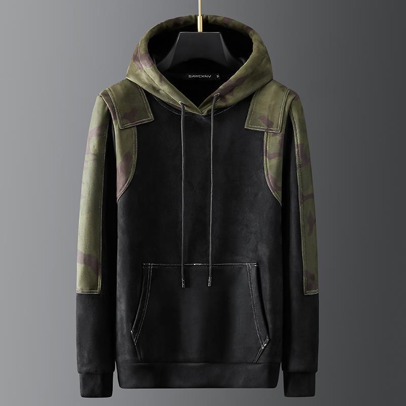 Sweat À Capuche Avec Panneaux Camouflage Pour Adultes | Idéal Pour Un Usage Quotidien