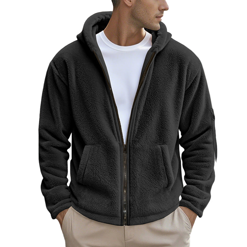 Sweat à Capuche Zippé pour Hommes avec Fermeture Pratique | Idéal pour les Tenues Quotidiennes