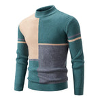 Pull Homme à Motif Graphique en Blocs | Idéal pour l’Hiver et les Occasions Décontractées