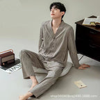 Pyjama Deux Pièces pour Garçon avec Haut à Manches Longues et Pantalon | Idéal pour le Printemps et l’Automne