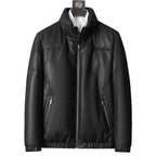 Blouson Matelassé à Manches Longues avec Col Montant pour Hommes | Idéal pour l’Hiver