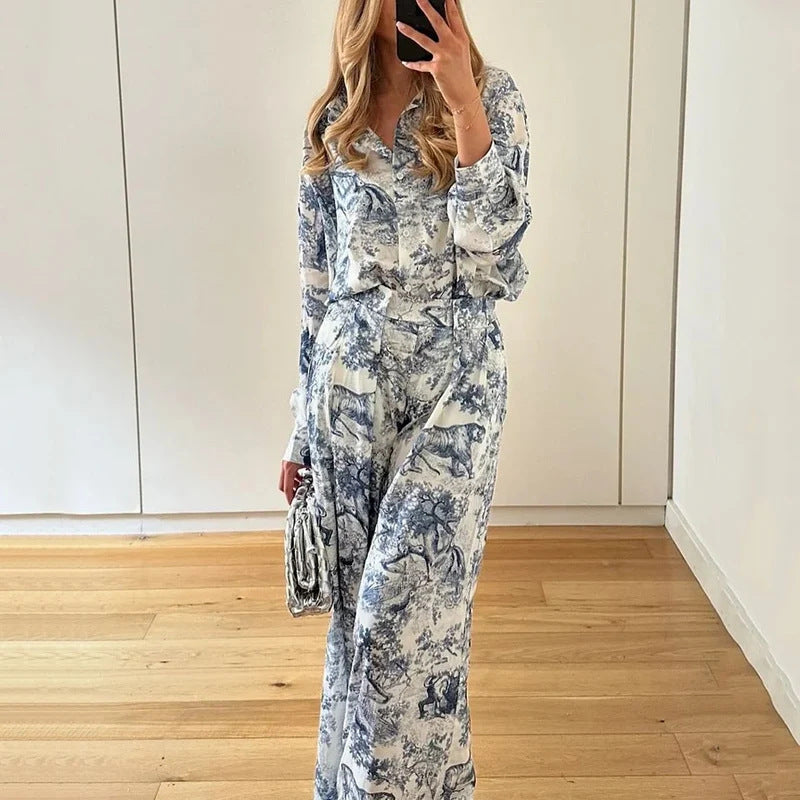 Combinaison À Motif Floral Avec Taille Élastiquée Pour Femme | Idéale Pour Usage Quotidien Et Événements