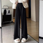 Pantalon Large avec Franges et Taille Standard pour Femme | Idéal pour Quotidien et Occasions