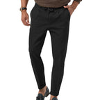 Pantalon À Taille Haute Et Jambe Droite Pour Homme | Idéal Pour Usage Quotidien