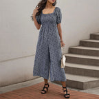 Combinaison Oversize Avec Manches Bouffantes Et Taille Élastique Pour Femme | Idéal Pour L’été