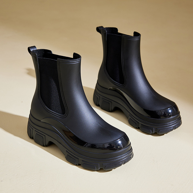 Bottines Courtes Avec Empiècements Élastiques Pour Femmes | Pour Un Usage Extérieur