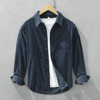 Chemise À Manches Longues Avec Fermeture Boutonnée Pour Homme | Idéal Pour Usage Quotidien