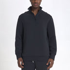 Sweatshirt avec Col Montant et Demi-Zip pour Homme | Idéal pour Hiver