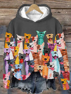 Sweatshirt À Imprimé Animal pour Femme | Idéal pour Les Activités Quotidiennes